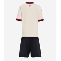 Dječji Nogometni Dres Liverpool Gostujuci 2025-26 Kratak Rukav (+ Kratke hlače)